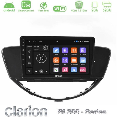 Clarion GL300 Series 4Core Android ClarionOS 2+32GB Subaru Tribeca 2007-2014 Navigation Multimedia Tablet 9" Με Carplay & Androi