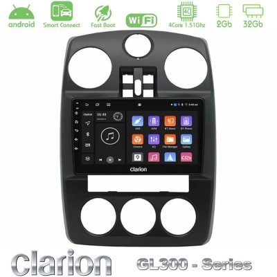 Clarion GL300 Series Chrysler PT-Cruiser 2000-2005 4Core Android ClarionOS 2+32GB Navigation Multimedia Tablet 9" Με Carplay & A