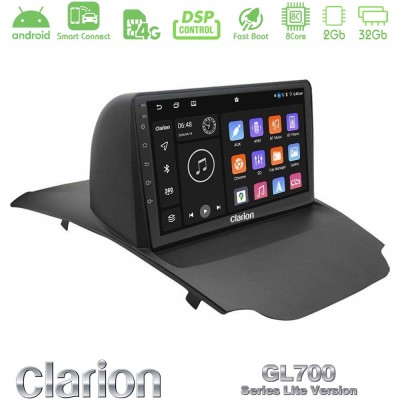Clarion GL700 Lite Series 8Core Android ClarionOS 2+32GB Ford Ecosport 2014-2017 Navigation Multimedia Tablet 9" Με Carplay & An