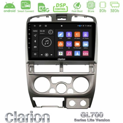 Clarion GL700 Lite Series 8Core Android ClarionOS 2+32GB Isuzu D-Max 2004-2006 Navigation Multimedia Tablet 9" Με Carplay & Andr
