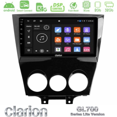 Clarion GL700 Lite Series 8Core Android ClarionOS 2+32GB Mazda RX8 2008-2012 Navigation Multimedia Tablet 9" Με Carplay & Androi