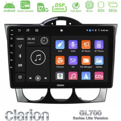 Clarion GL700 Lite Series 8Core Android ClarionOS 2+32GB Mazda RX8 2003-2008 Navigation Multimedia Tablet 9" Με Carplay & Androi