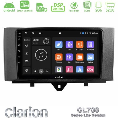 Clarion GL700 Lite Series 8Core Android ClarionOS 2+32GB Smart 451 Facelift Navigation Multimedia Tablet 9" Με Carplay & Android