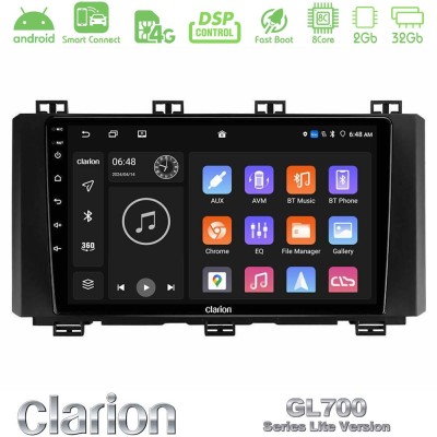 Clarion GL700 Lite Series 8Core Android ClarionOS 2+32GB Seat Ateca 2017-2021 Navigation Multimedia Tablet 9" Με Carplay & Andro