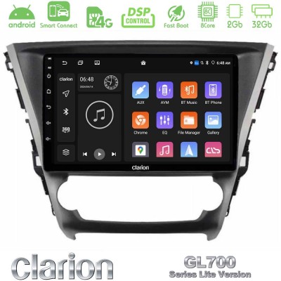 Clarion GL700 Lite Series 8Core Android ClarionOS 2+32GB Toyota Avensis 2015-2018 Navigation Multimedia Tablet 9" Με Carplay & A