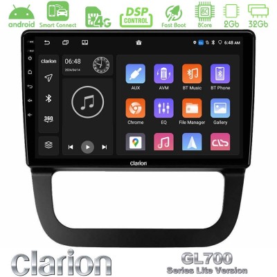 Clarion GL700 Lite Series 8Core Android ClarionOS 2+32GB VW Jetta Navigation Multimedia Tablet 10" Με Carplay & Android Auto