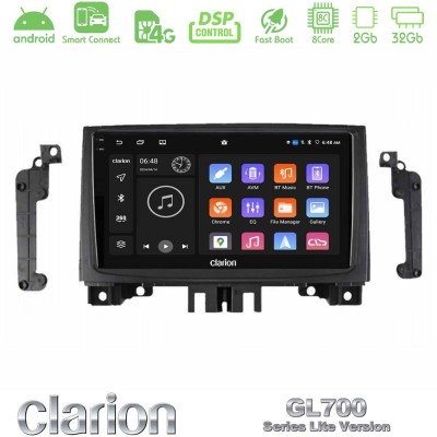 Clarion GL700 Lite Series Mercedes Sprinter/VW Crafter 2006-2018 8Core Android ClarionOS 2+32GB Navigation Multimedia Tablet 9" 