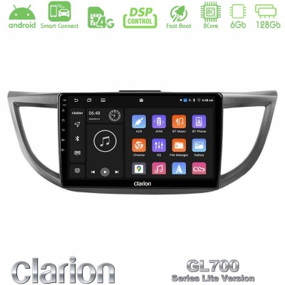Clarion GL700 Lite Series 8Core Android ClarionOS 6+128GB Honda CRV 2012-2017 Navigation Multimedia Tablet 9" Με Carplay & Andro