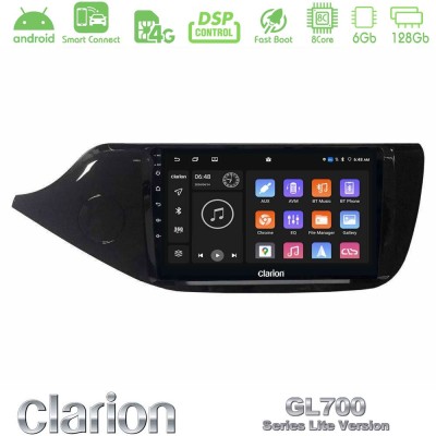 Clarion GL700 Lite Series 8Core Android ClarionOS 6+128GB Kia Ceed 2013-2017 Navigation Multimedia Tablet 9" Με Carplay & Androi