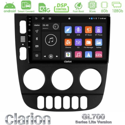 Clarion GL700 Lite Series 8Core Android ClarionOS 6+128GB Mercedes ML Class 1998-2005 Navigation Multimedia Tablet 9" Με Carplay