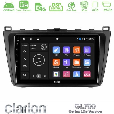 Clarion GL700 Lite Series 8Core Android ClarionOS 6+128GB Mazda 6 2008-2012 Navigation Multimedia Tablet 9" Με Carplay & Android