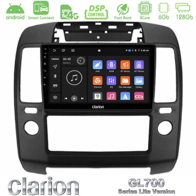 Clarion GL700 Lite Series 8Core Android ClarionOS 6+128GB Nissan Navara Navigation Multimedia Tablet 9" Με Carplay & Android Aut