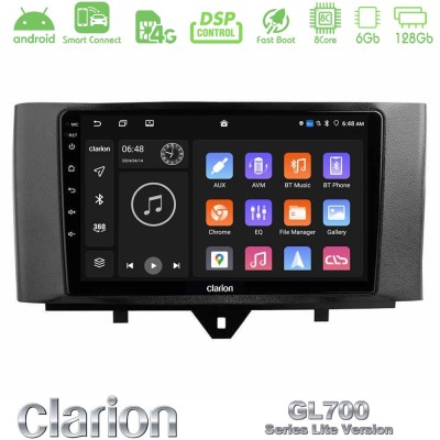 Clarion GL700 Lite Series 8Core Android ClarionOS 6+128GB Smart 451 Facelift Navigation Multimedia Tablet 9" Με Carplay & Androi