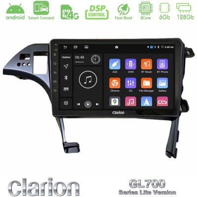 Clarion GL700 Lite Series 8Core Android ClarionOS 6+128GB Toyota Prius 2010-2015 Navigation Multimedia Tablet 10" Με Carplay & A