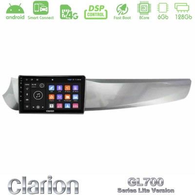 Clarion GL700 Lite Series Alfa Romeo Giulietta 2010-2014 8Core Android ClarionOS 6+128GB Navigation Multimedia Tablet 9" Με Carp
