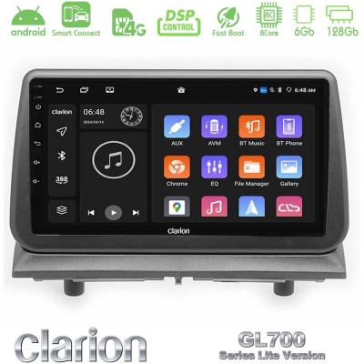 Clarion GL700 Lite Series Dodge Nitro 2007-2011 8Core Android ClarionOS 6+128GB Navigation Multimedia Tablet 9" Με Carplay & And