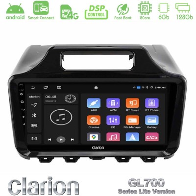 Clarion GL700 Lite Series Toyota iQ 2008 – 2015 8Core Android ClarionOS 6+128GB Navigation Multimedia Tablet 9" Με Carplay & And