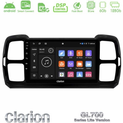 Clarion GL700 Lite Series Citroen DS5 Aircross 2017-2021 8Core Android ClarionOS 6+128GB Navigation Multimedia Tablet 9" Με Carp
