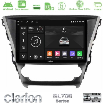 Clarion GL700 Series 8Core Android ClarionOS 4+64GB Toyota Avensis 2015-2018 Navigation Multimedia Tablet 9" Με Carplay & Androi