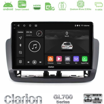 Clarion GL700 Series 8Core Android ClarionOS 4+64GB Seat Ibiza 2012-2015 Navigation Multimedia Tablet 9" Με Carplay & Android Au