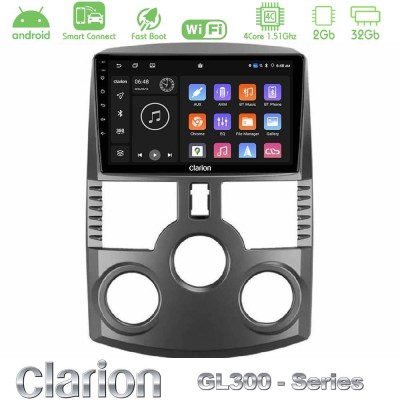 Clarion GL300 Series 4Core Android ClarionOS 2+32GB Daihatsu Terios Navigation Multimedia Tablet 9" Με Carplay & Android Auto