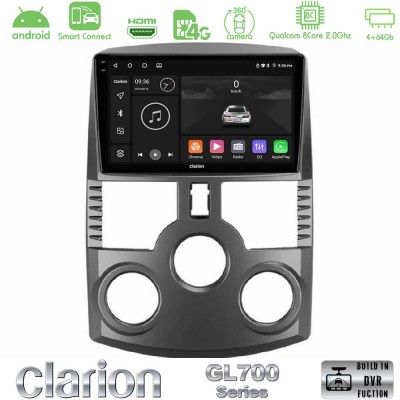 Clarion GL700 Series 8Core Android ClarionOS 4+64GB Daihatsu Terios Navigation Multimedia Tablet 9" Με Carplay & Android Auto