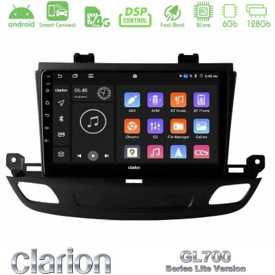 Clarion GL700 Lite Series 8Core Android ClarionOS 6+128GB Opel Insignia 2 2017-2020&nbsp;Navigation Multimedia Tablet 9" Με Carplay &