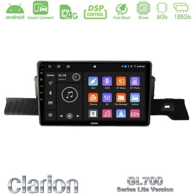 Clarion GL700 Lite Series 8Core Android ClarionOS 6+128GB Citroen C3 You 2025- Navigation Multimedia Tablet 9" Με Carplay &am