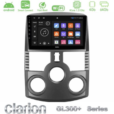 Clarion GL300+ Series 4Core Android ClarionOS 4+64GB Daihatsu Terios Navigation Multimedia Tablet 9"