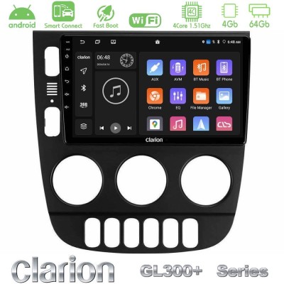 Clarion GL300+ Series 4Core Android ClarionOS 4+64GB Mercedes ML Class 1998-2005 Navigation Multimedia Tablet 9"