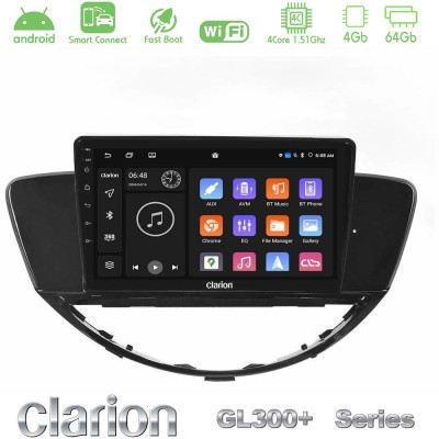 Clarion GL300+ Series 4Core Android ClarionOS 4+64GB Subaru Tribeca 2007-2014 Navigation Multimedia Tablet 9"