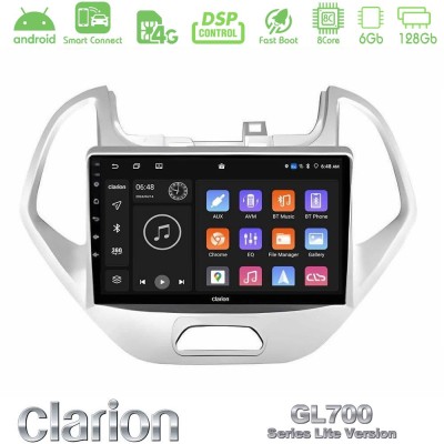 Clarion GL700 Lite Series 8Core Android ClarionOS 6+128GB Ford KA 2016-2020 Navigation Multimedia Tablet 9" Με Carplay & Android