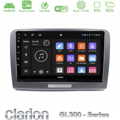 Clarion GL300 Series 4Core Android ClarionOS 2+32GB Skoda Superb 2008-2015 Navigation Multimedia Tablet 9" Με Carplay & Android 