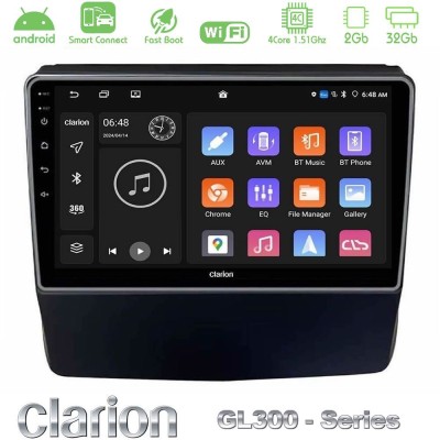 Clarion GL300 Series 4Core Android ClarionOS 2+32GB Subaru Forester/Impreza 2018-2021 Navigation Multimedia Tablet 9" Με Carplay