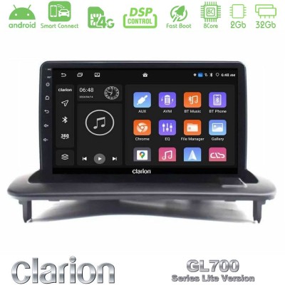 Clarion GL700 Lite Series 8Core Android ClarionOS 2+32GB Volvo S40/C30/C70 Navigation Multimedia Tablet 9" Με Carplay & Android 