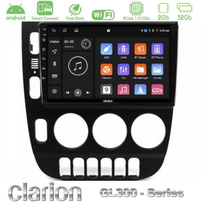 Clarion GL300 Series 4Core Android ClarionOS 2+32GB Mercedes ML Class (W163) 1998-2005 Navigation Multimedia Tablet 9" Με Carpla