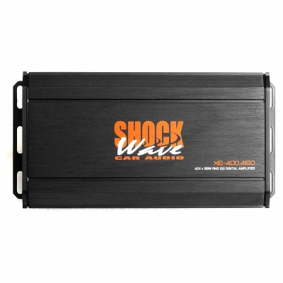 ShockWave 4Channel Plug & Play Amplifier 4x60WRms @ 4Ohm XE-400.4ISO (Mini Size) ShockWave 4Channel Plug & Play Amplifier 4x60WRms @ 4Ohm XE-400.4ISO (Mini Size)