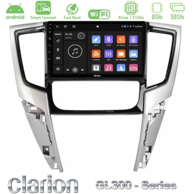 Clarion GL300 Series 4Core Android ClarionOS 2+32GB Mitsubishi L200 2019-2023 Navigation Multimedia Tablet 9" Με Carplay & Andro