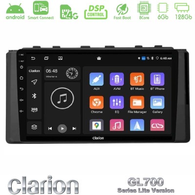 Clarion GL700 Lite Series 8Core Android ClarionOS 6+128GB Subaru BRZ / Toyota GR86 2022- Navigation Multimedia Tablet 9" Με Carp