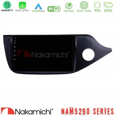 Nakamichi NAM5260 Series 4Core Android13 4+64GB Kia Cee’d/ProCeed 2013-2017 RHD Navigation Multimedia Tablet 9" Με Carplay & And