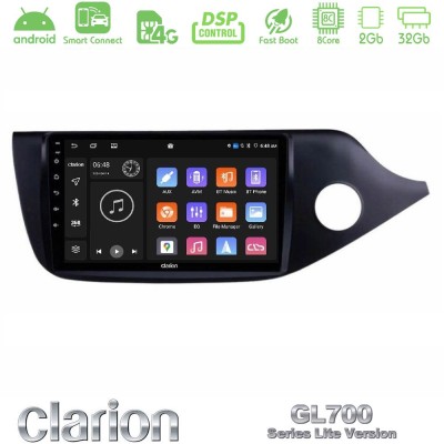 Clarion GL700 Lite Series 8Core Android ClarionOS 2+32GB Kia Cee’d/ProCeed 2013-2017 RHD Navigation Multimedia Tablet 9" Με Carp
