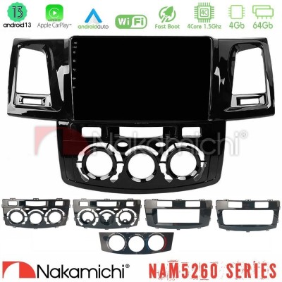 Bizzar G+ Series Toyota Hilux 2007-2016 8core Android14 6+128GB Navigation Multimedia Tablet 9"