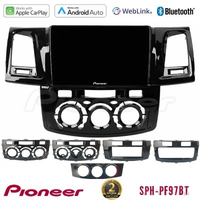 Bizzar G+ Series Toyota Hilux 2007-2016 8core Android14 6+128GB Navigation Multimedia Tablet 9"