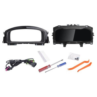 Bizzar Digital Cluster VW GOLF7 | 7.5 Digital HD LCD Instrument Cluster 12.3" με Carplay | HDMI in