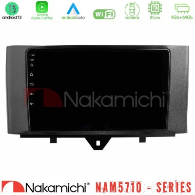 Nakamichi NAM5710 Series 8Core Android13 4+64GB Smart 451 Facelift Navigation Multimedia Tablet 9"