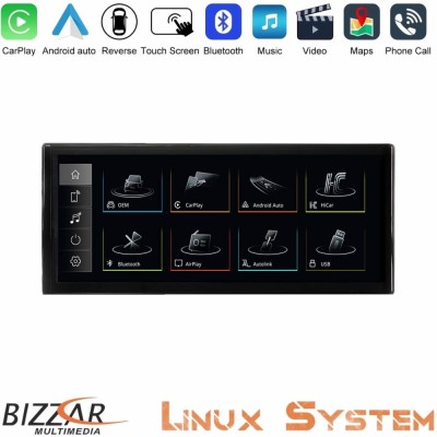Bizzar AUDI Q2 (GA) 2016-2023 Linux Apple CarPlay | Android Auto screen 10.25" HD