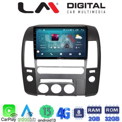 LM Digital - LM ZR8683 GPS Οθόνη OEM Multimedia Αυτοκινήτου για Nissan Navara 2006 2016 (CarPlay/AndroidAuto/BT/GPS/WIFI/GPRS)