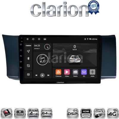CLARION GL74991 Οθόνη OEM Multimedia Αυτοκινήτου για Subaru BRZ & Toyota GT86 2013 (CarPlay/AndroidAuto/BT/GPS/WIFI/GPRS)