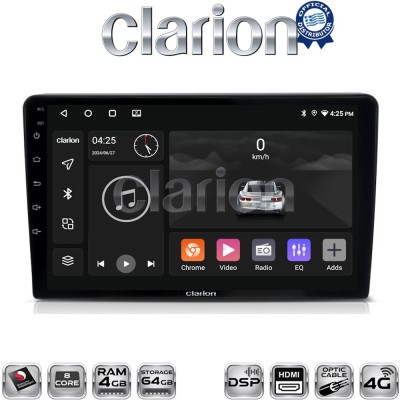 CLARION GL74054 Οθόνη OEM Multimedia Αυτοκινήτου για Suzuki Grand Vitara 1998 2004 (CarPlay/AndroidAuto/BT/GPS/WIFI/GPRS)