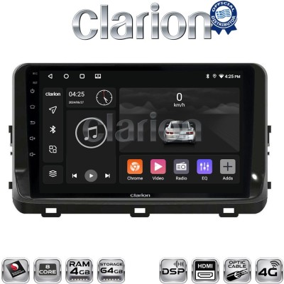 CLARION GL74123 Οθόνη OEM Multimedia Αυτοκινήτου για KIA XCEED 2018 (CarPlay/AndroidAuto/BT/GPS/WIFI/GPRS)